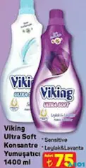 VİKİNG ULTRA SOFT KONSANTRE YUMUŞATICI 1400 ML VİKİNG ULTRA SOFT KONSANTRE YUMUŞATICI 1400 ML